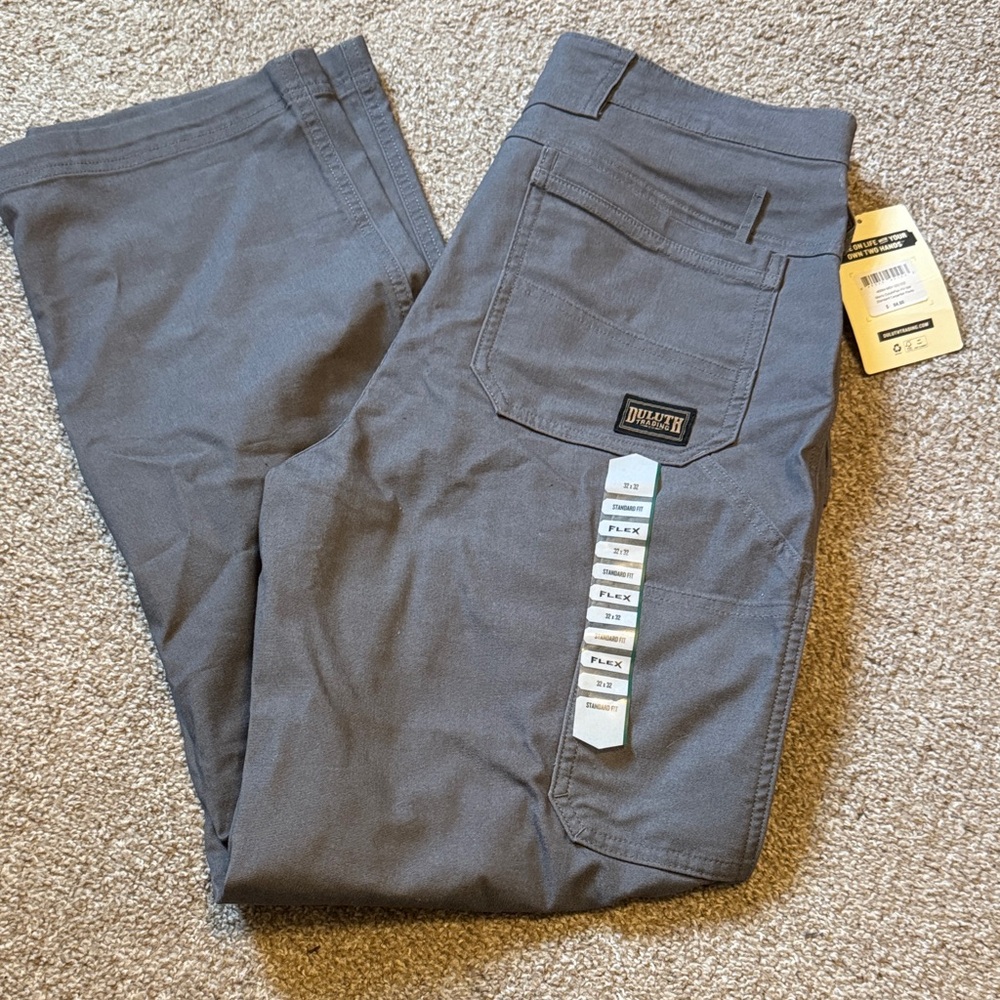 Duluth Trading Co Gray Men's Pants